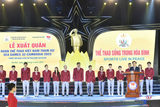 SEA Games 32: Mỗi VĐV phải nỗ lực hết mình để nâng vị thế thể thao nước nhà lên tầm cao mới, lan tỏa giá trị văn hóa lâu đời của Việt Nam