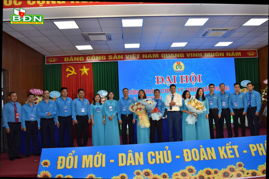 Công đoàn Công ty Nhôm Đắk Nông tổ chức Đại hội lần thứ II