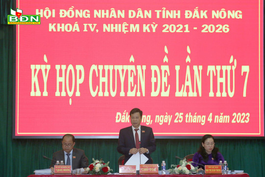 HĐND tỉnh Đắk Nông thông qua 14 nghị quyết quan trọng