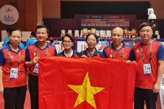 Danh sách vận động viên Việt Nam giành huy chương vàng và Bảng tổng sắp huy chương SEA GAMES 32