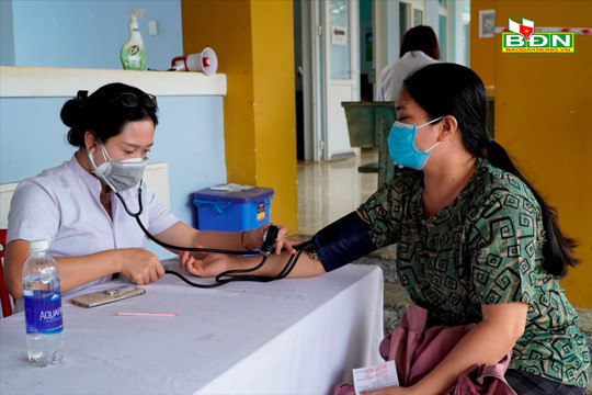 Trạm y tế phường Nghĩa Trung làm tốt công tác y tế tại cộng đồng