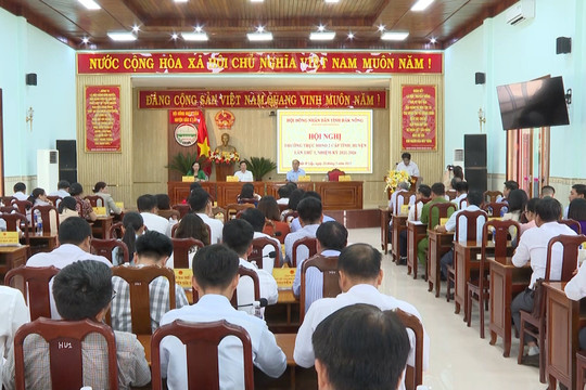 Hội nghị giao ban Thường trực HĐND 2 cấp tỉnh Đắk Nông