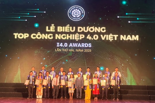 TOP Công nghiệp 4.0 Việt Nam 2023 vinh danh 65 doanh nghiệp, 7 địa phương