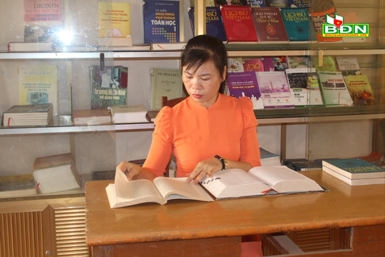 Cô Bùi Thị Châu -  Chiến sĩ thi đua toàn quốc