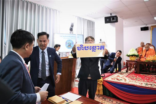 Campuchia bốc thăm, xếp thứ tự các chính đảng tham gia tổng tuyển cử