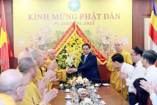 Thủ tướng Phạm Minh Chính chúc mừng Đại lễ Phật đản 2023