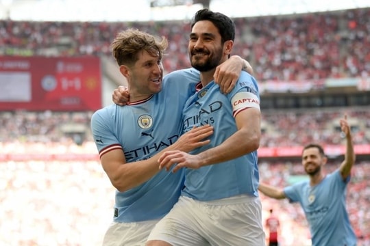 Man City vô địch FA Cup