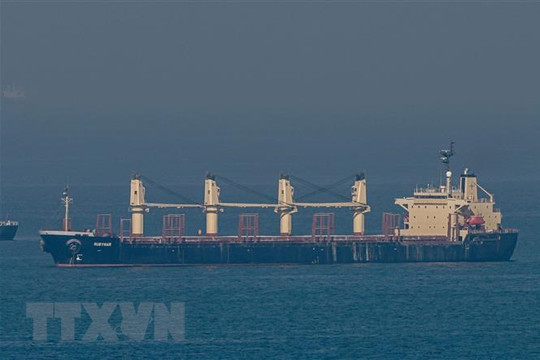 Nga nối lại công tác kiểm tra tàu thuyền trong thỏa thuận ngũ cốc
