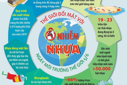 Ngày Môi trường Thế giới 5/6: Thế giới đối mặt với ô nhiễm nhựa