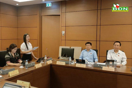 Cử tri Đắk Nông góp ý dự án Luật Lực lượng tham gia bảo vệ an ninh, trật tự ở cơ sở