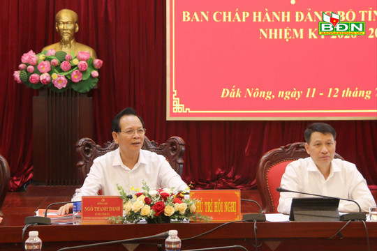 BCH Đảng bộ tỉnh Đắk Nông phân tích các vướng mắc về quy hoạch và phát triển.