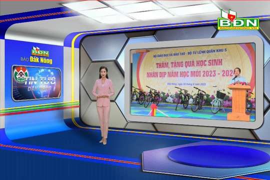 Chương trình Tin tức Đắk Nông ngày 30/8/2023