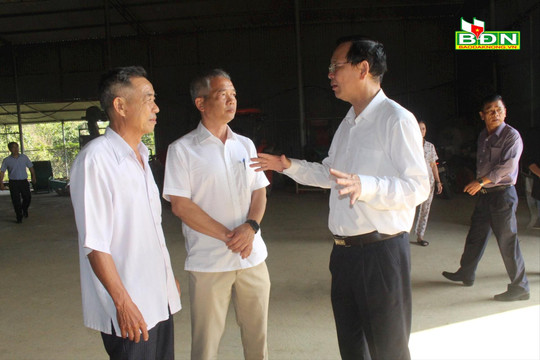 Đắk Nông phát huy vai trò nêu gương của cán bộ, đảng viên