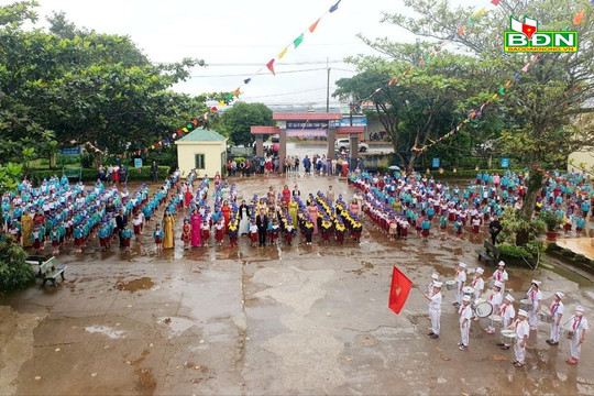 18.765 học sinh huyện Đắk Song bước vào năm học mới 2023-2024