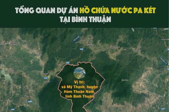 Tổng quan dự án Hồ chứa nước Ka Pét tại Bình Thuận