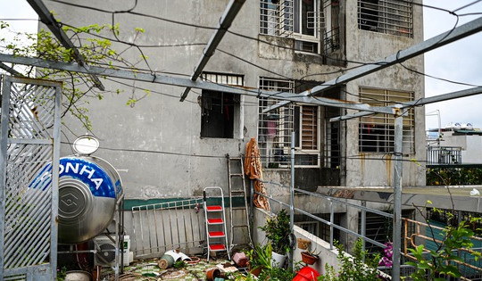 Khoảng sân nhỏ cứu nhiều người vụ cháy chung cư mini ở Hà Nội