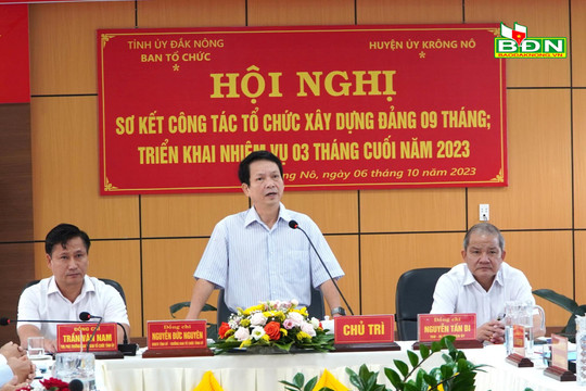  Tham mưu thành lập các tiểu ban chuẩn bị Đại hội Đảng bộ tỉnh Đắk Nông lần thứ XIII