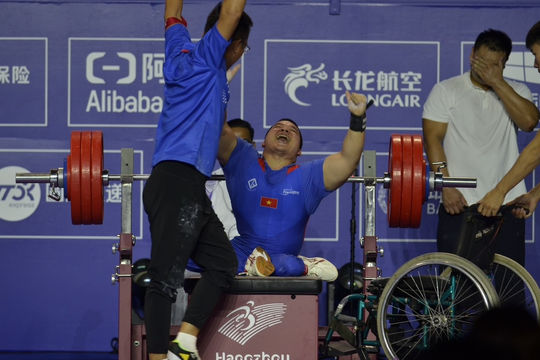 Bảng tổng sắp huy chương Asian Para Games 4 hôm nay (23-10): Việt Nam giành 2 huy chương đồng