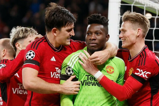 Onana cản phạt đền, Man Utd thắng trận đầu tại Champions League