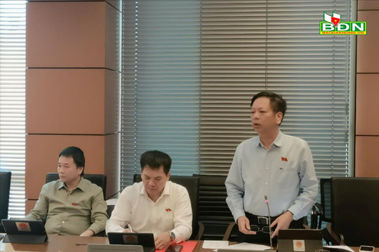 ĐBQH Nguyễn Trường Giang: Đề nghị Chính phủ giải trình, làm rõ các ý kiến của Ủy ban Kinh tế