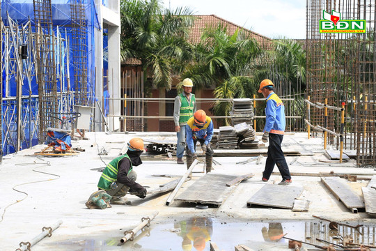 Nhà thầu Đắk Nông tăng tốc tiến độ