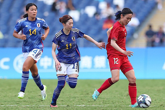 Trực tiếp bóng đá nữ Việt Nam vs Nhật Bản vòng loại Olympic 2024