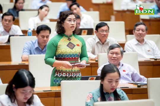 ĐBQH Đắk Nông chất vấn Bộ trưởng Bộ Giao thông - Vận tải và Bộ Tài nguyên - Môi trường