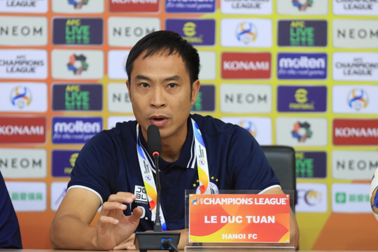 HLV Hà Nội FC: Dù bị loại khỏi Cúp C1 vẫn phải cống hiến tốt nhất