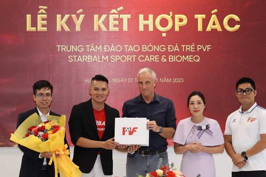 Trung tâm PVF có thêm chiến lược chăm sóc y tế cho cầu thủ trẻ