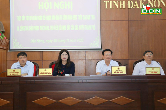 10 tháng, Đắk Nông giải ngân vốn đạt 41%