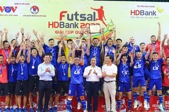 Thái Sơn Nam TP.HCM vô địch Futsal HDBank Cúp Quốc gia 2023