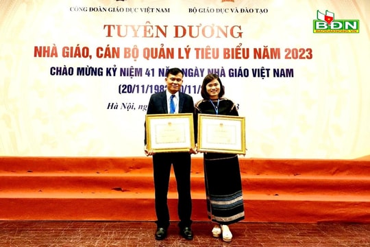 Đắk Nông có 2 giáo viên được Bộ GD-ĐT tuyên dương