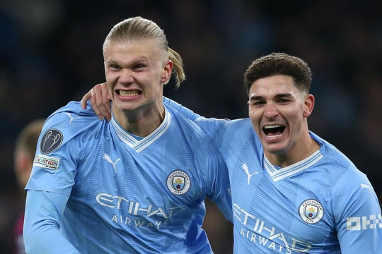 Haaland đạt hiệu suất ghi bàn 'khủng', cả Messi, Ronaldo cũng không làm được