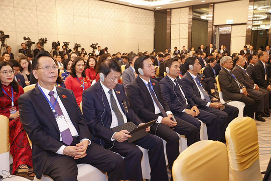 Bí thư Tỉnh ủy Đắk Nông Ngô Thanh Danh dự khai mạc Hội nghị cấp cao Quốc hội 3 nước Campuchia - Lào - Việt Nam