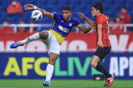 Trực tiếp bóng đá Hà Nội FC vs Urawa Red Diamonds vòng bảng AFC Champions League