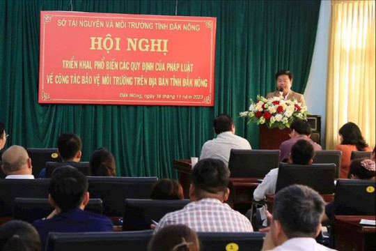 Đắk Nông đổi mới hình thức tuyên truyền pháp luật về môi trường