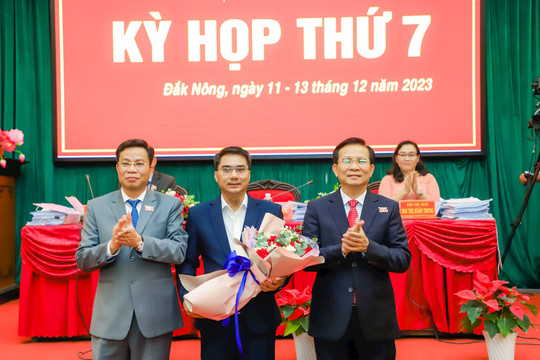 Ông Phan Thanh Hải được bầu làm Ủy viên UBND tỉnh Đắk Nông