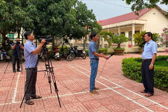 Hoạt động của báo chí Trung ương, ngoài tỉnh tại Đắk Nông