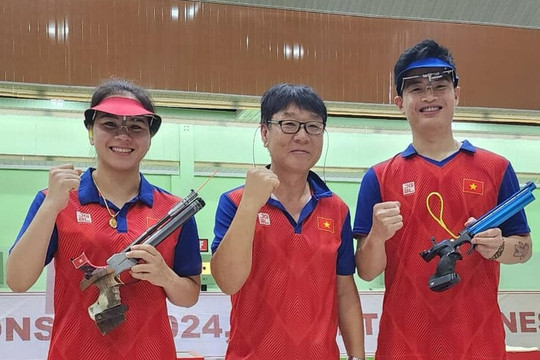 Phạm Quang Huy, Trịnh Thu Vinh giành huy chương vàng châu Á