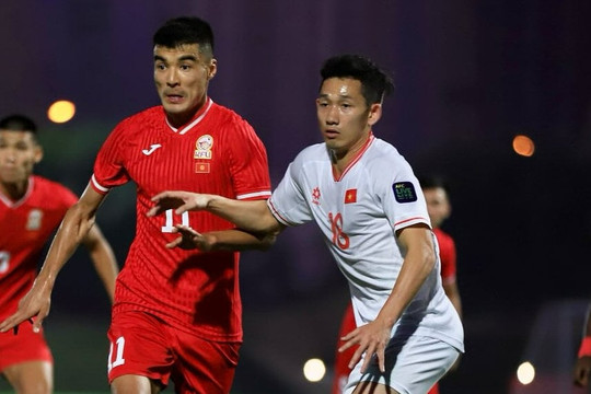 Đội tuyển Việt Nam thất bại trước Kyrgyzstan
