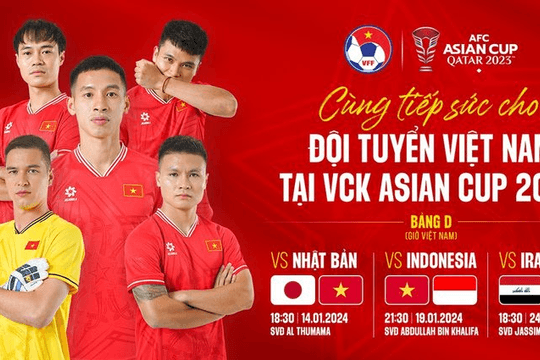 Trực tiếp lễ khai mạc Asian Cup 2023 21h00 hôm nay 12/1