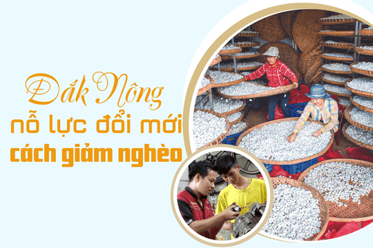 Đắk Nông nỗ lực đổi mới cách giảm nghèo