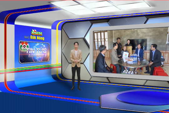 Chương trình Tin tức Đắk Nông ngày 25/1/2024