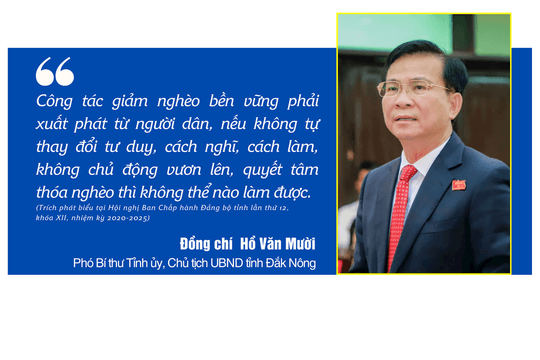 Chủ động vươn lên, hiện thực hóa khát vọng thoát nghèo