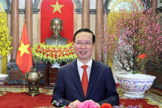 Thông điệp chúc Tết Giáp Thìn 2024 của Chủ tịch nước Võ Văn Thưởng