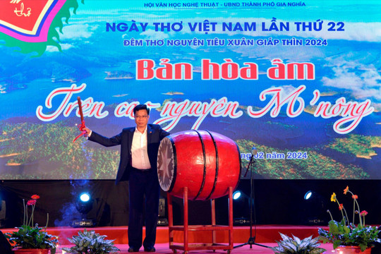 Đêm thơ Nguyên tiêu Xuân Giáp Thìn năm 2024