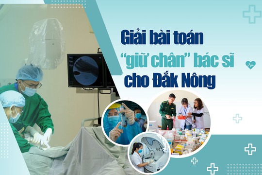 Giải bài toán "giữ chân" bác sĩ cho Đắk Nông