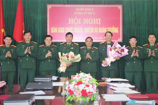 Điều động, bổ nhiệm Chỉ huy trưởng Ban Chỉ huy Quân sự giữ chức Đoàn trưởng Đoàn Kinh tế - Quốc phòng