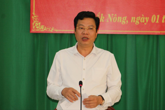 Chủ tịch HĐND tỉnh Đắk Nông Lưu Văn Trung tiếp công dân tháng 2/2024