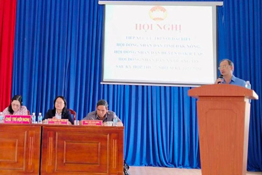 Cử tri xã Quảng Tín có 16 ý kiến, kiến nghị tới đại biểu HĐND Đắk Nông